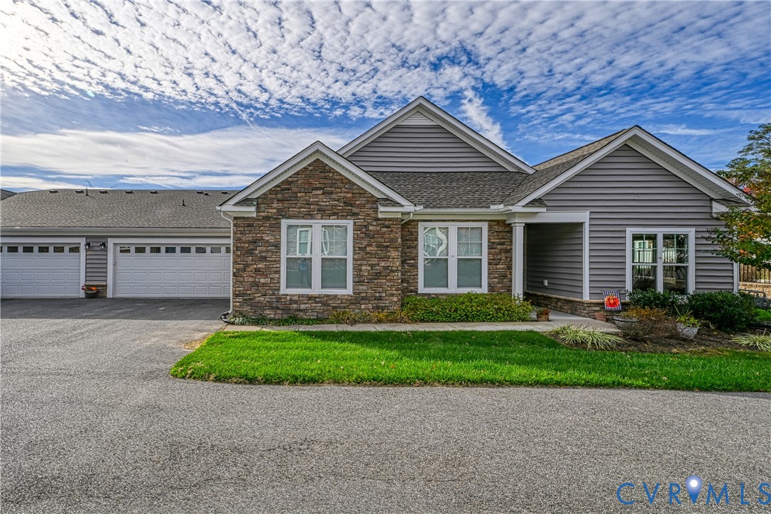 1009 Woodlet Meadow Lane Richmond, VA 23236 - Photo 1 of 44 Photo showing front of Condo with attached garage.