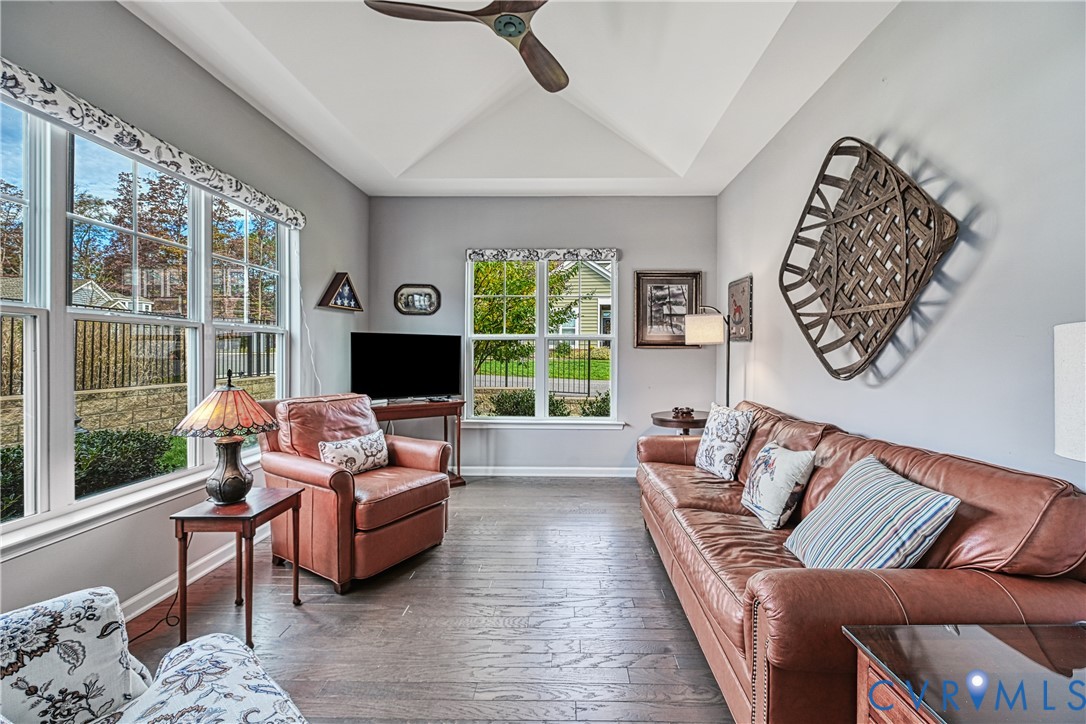1009 Woodlet Meadow Lane Richmond, VA 23236 - Photo 28 of 44 a living room with furniture and a large window