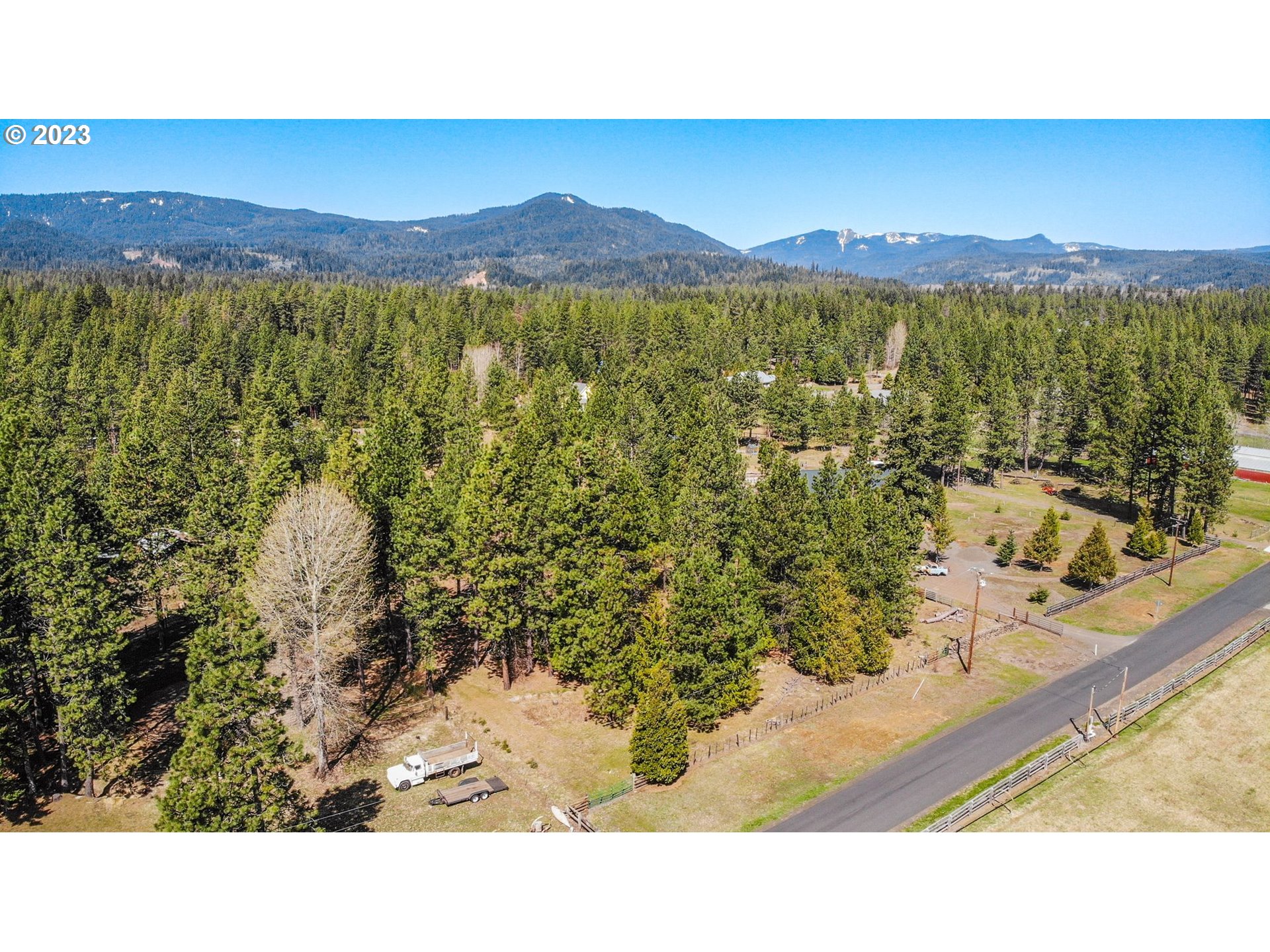 69 Jennings Road Trout Lake, WA 98650 - Photo 6 of 38 a black and white photo of a mountain