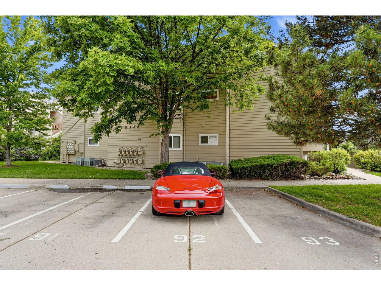 4985 Twin Lakes Road, Unit 94 Boulder, CO 80301 - Photo 19 of 29 Assigned parking space #92 is just around the corner from the building's entrance.