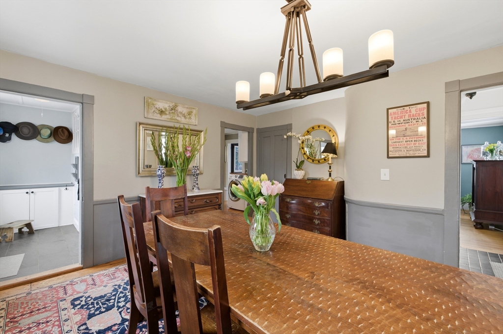 8 Linden Street Marblehead, MA 01945 - Photo 11 of 41 a view of a dining room with furniture