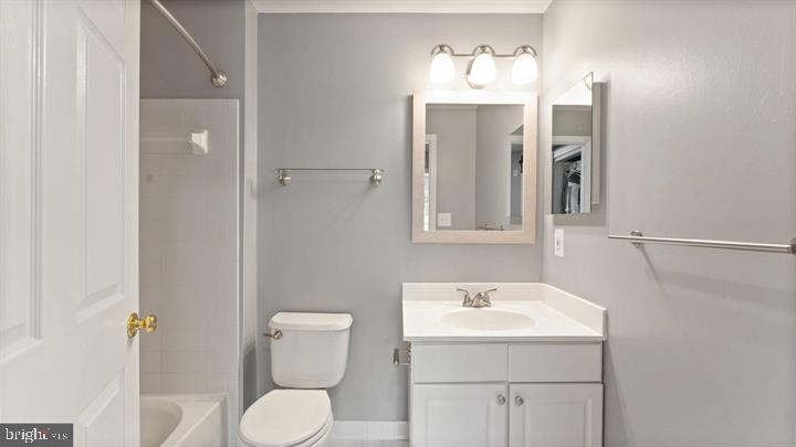1918 Crescent Park Drive Reston, VA 20190 - Photo 14 of 33 Modern bathroom with sleek finishes.
