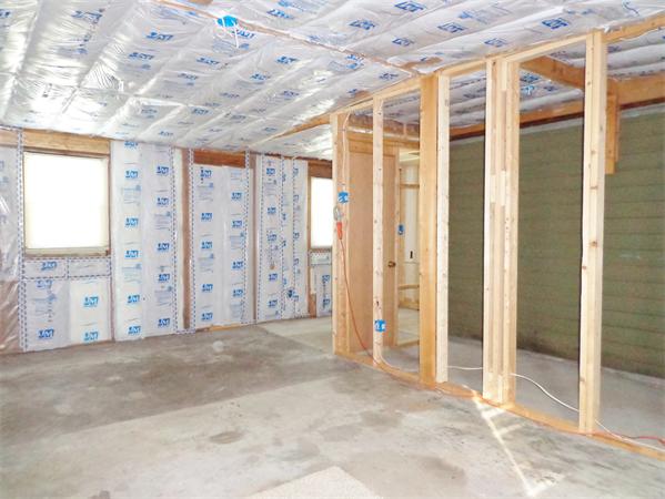 58 Stafford Road Monson, MA 01057 - Photo 18 of 26 a view of a hallway with wooden walls