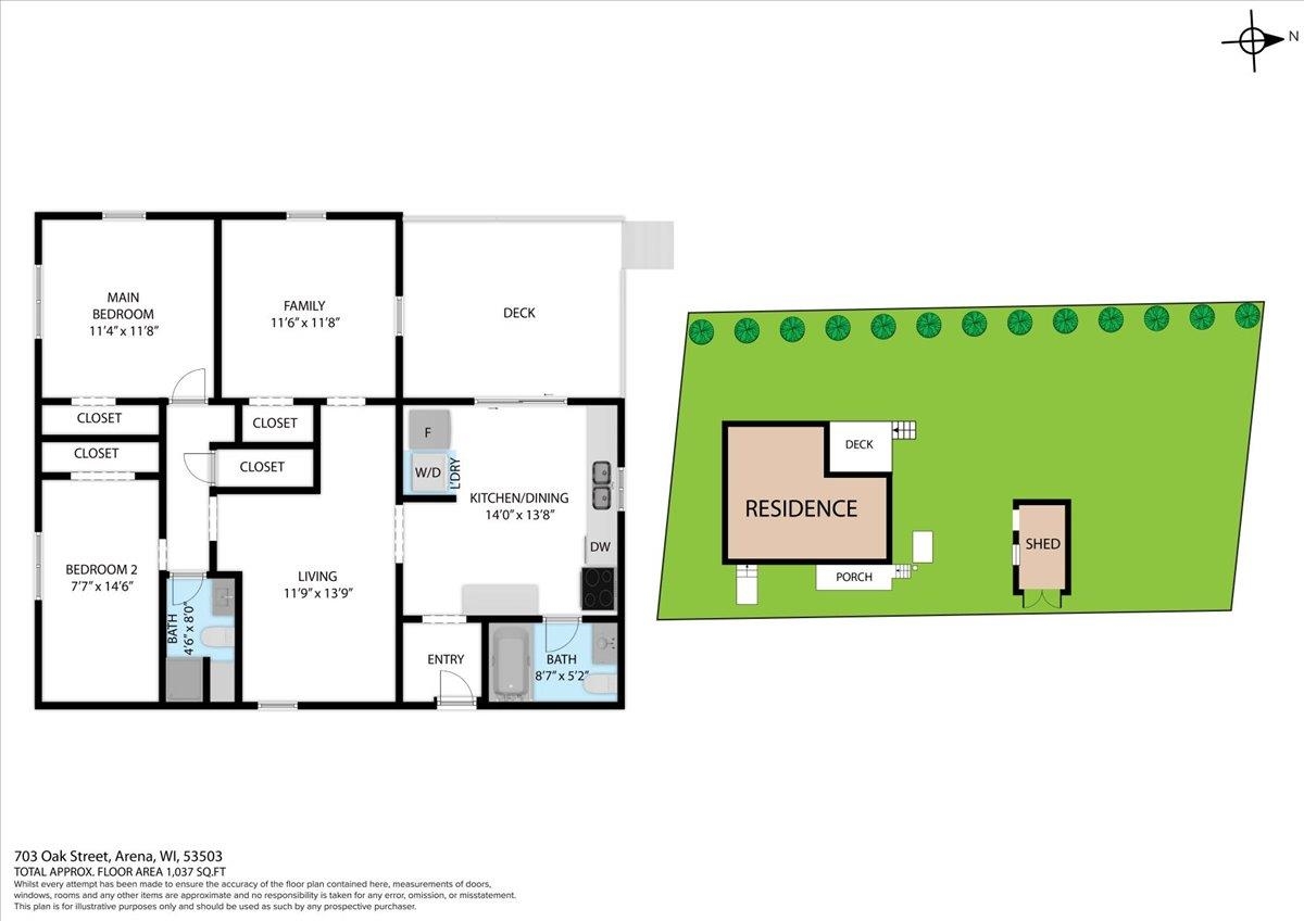 703 Oak Street Arena, WI 53503 - Photo 35 of 35