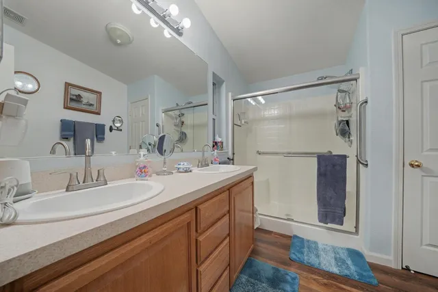 a view of a car garage