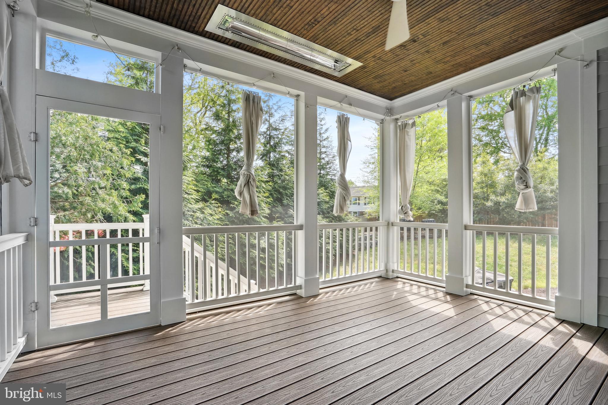 6719 Van Fleet Drive McLean, VA 22101 - Photo 27 of 29 a view of balcony with wooden floor