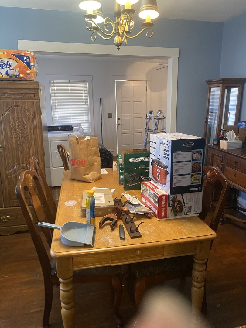414 Hovey Avenue Normal, IL 61761 - Photo 4 of 9 a view of a dining room with furniture