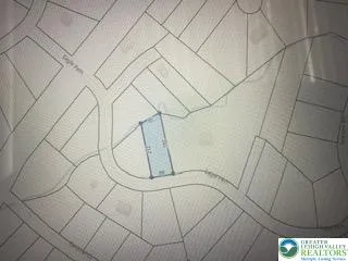 a backyard of a house with trees