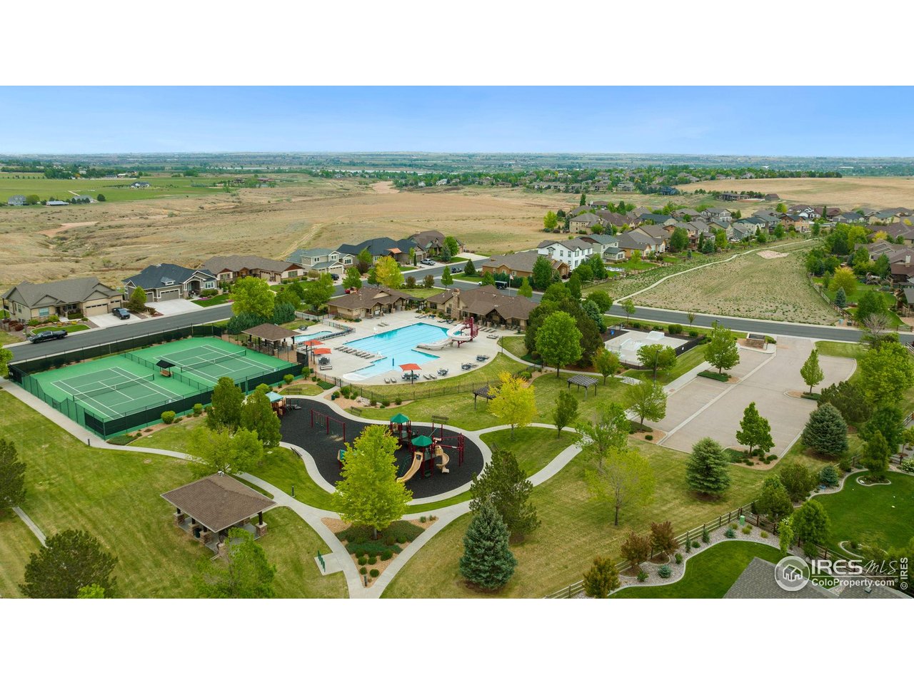 7982 Rising Sun Court Windsor, CO 80550 - Photo 46 of 48 a picture of city view with lake view