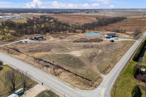 a view of a lake with a mountain