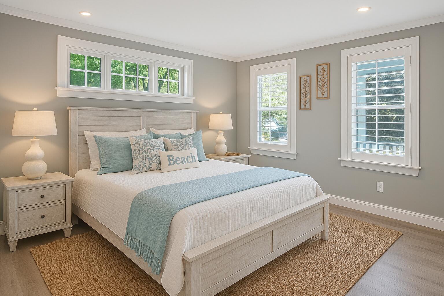128 Uncle Percy's Road Mashpee, MA 02649 - Photo 15 of 45 a bedroom with a bed and a window