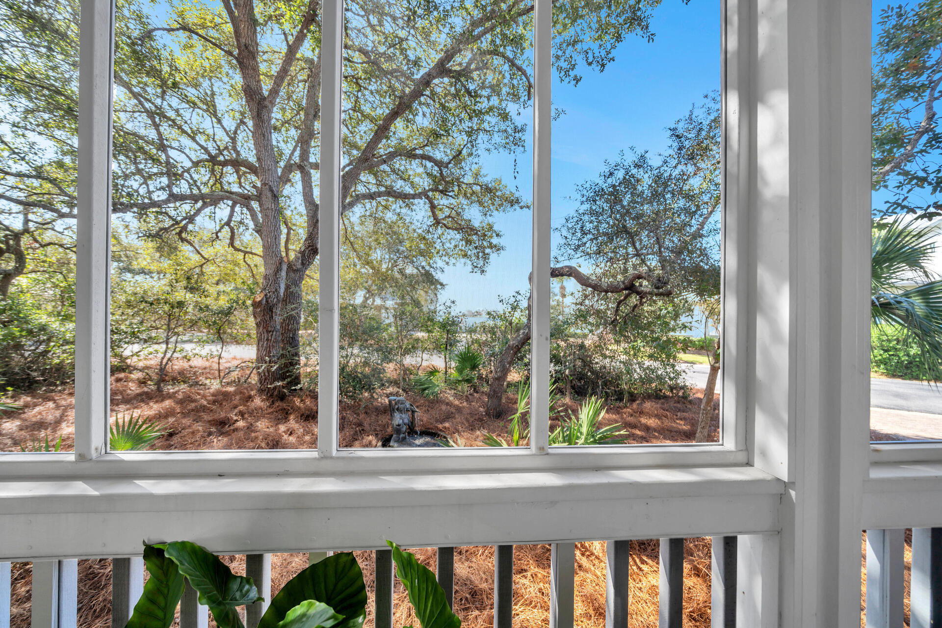 69 Lake Pointe Drive Santa Rosa Beach, FL 32459 - Photo 44 of 60 a view of a garden from a window
