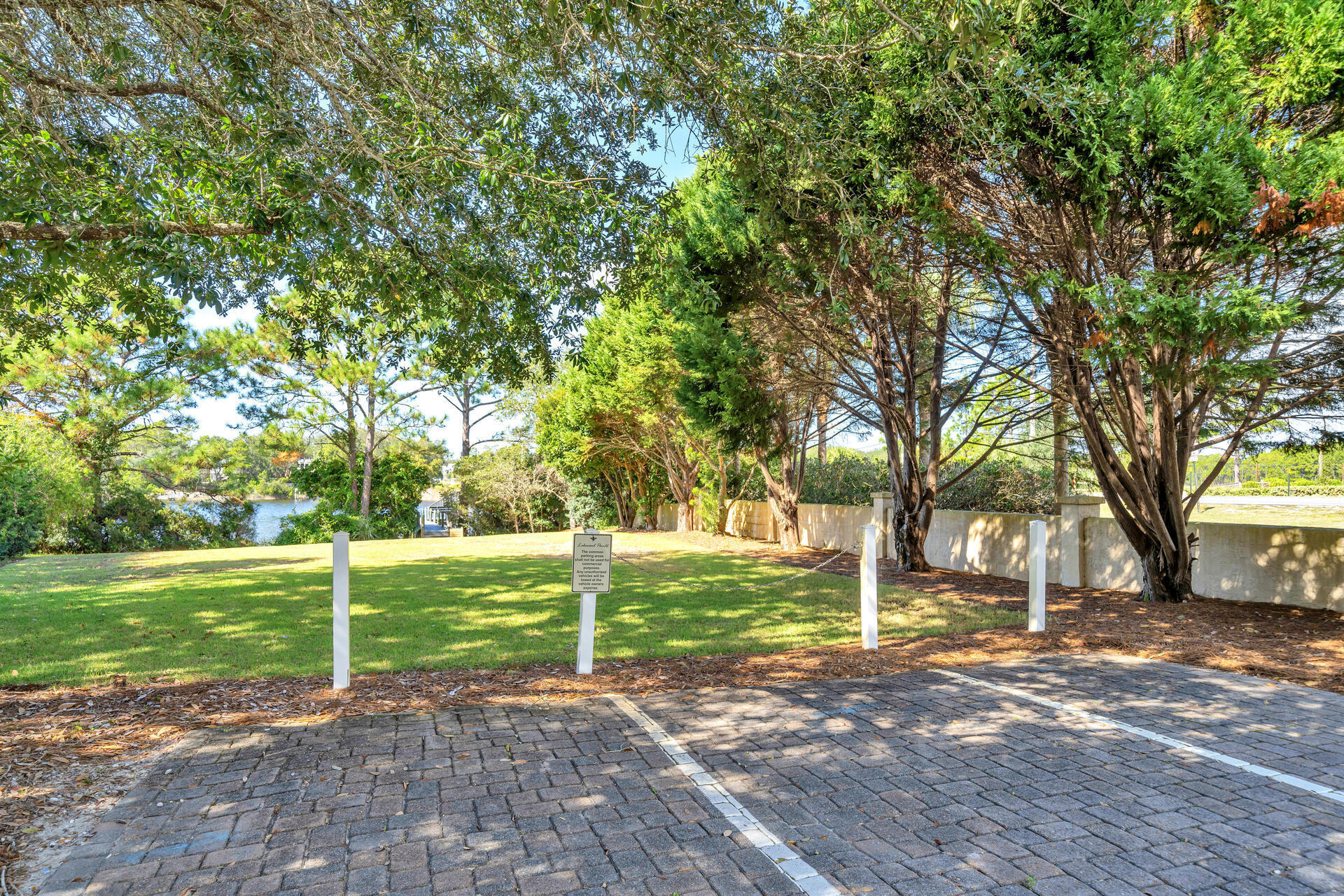 69 Lake Pointe Drive Santa Rosa Beach, FL 32459 - Photo 46 of 60 a view of a park with large trees