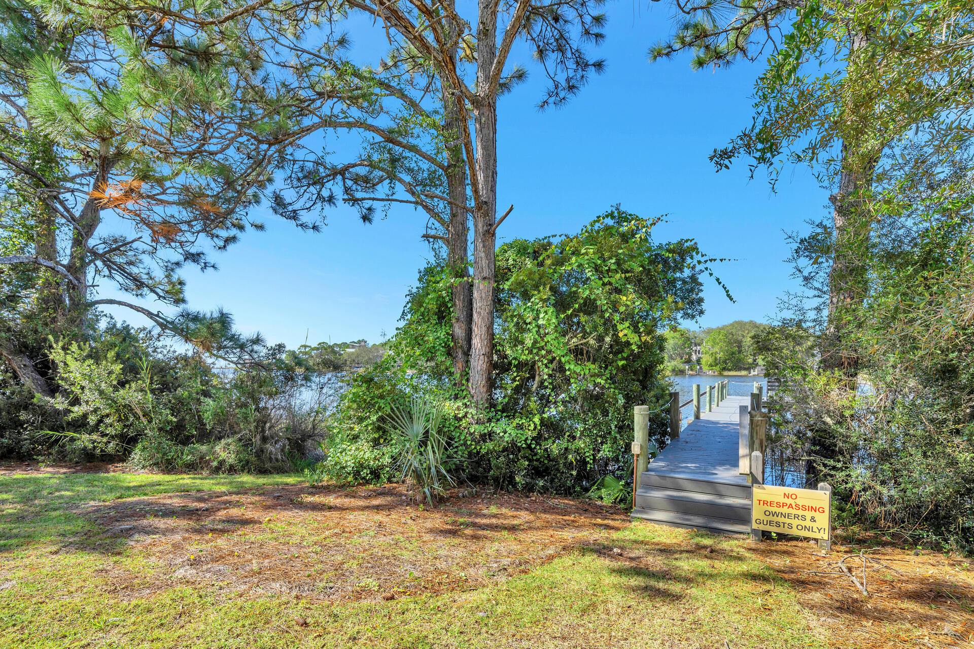 69 Lake Pointe Drive Santa Rosa Beach, FL 32459 - Photo 52 of 60 a view of a house with a yard and tree s
