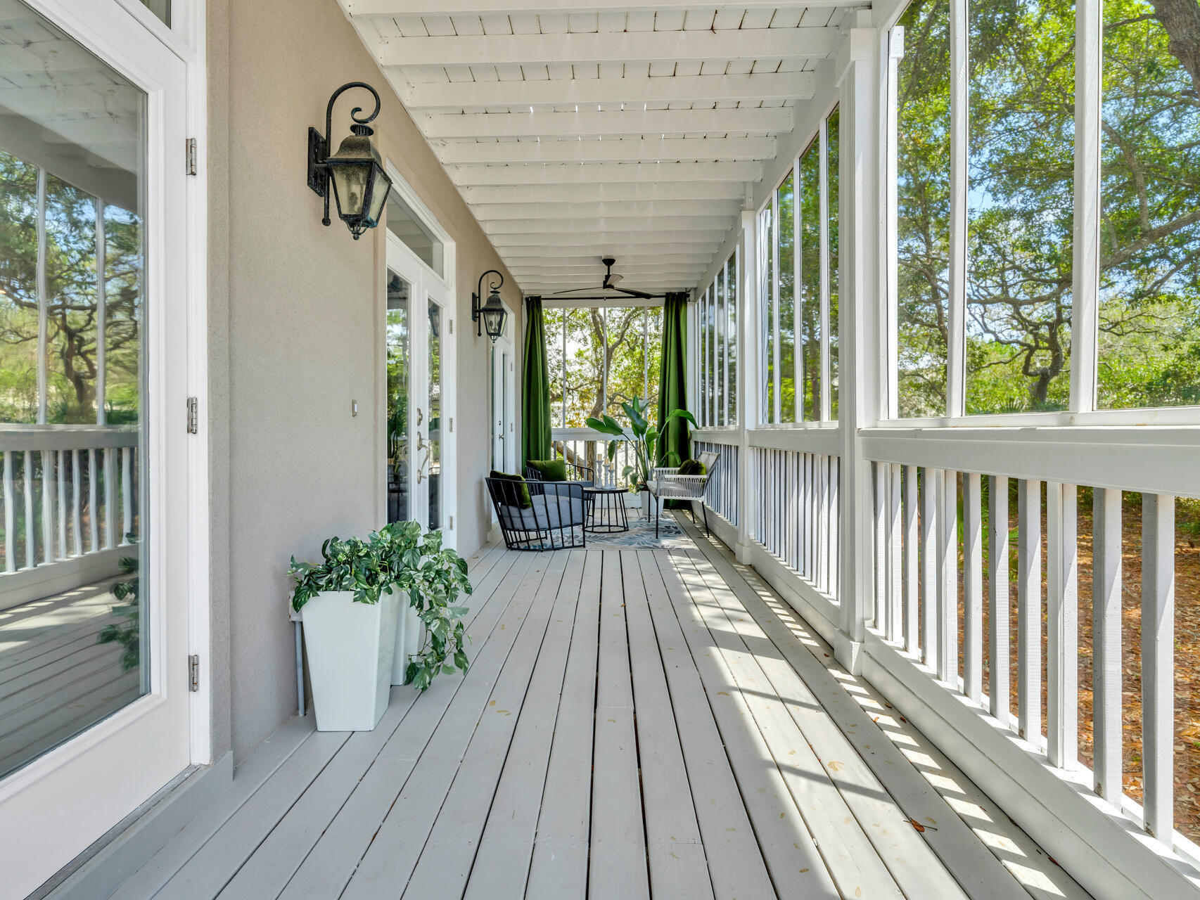 69 Lake Pointe Drive Santa Rosa Beach, FL 32459 - Photo 7 of 60 a view of a house with porch and wooden floor