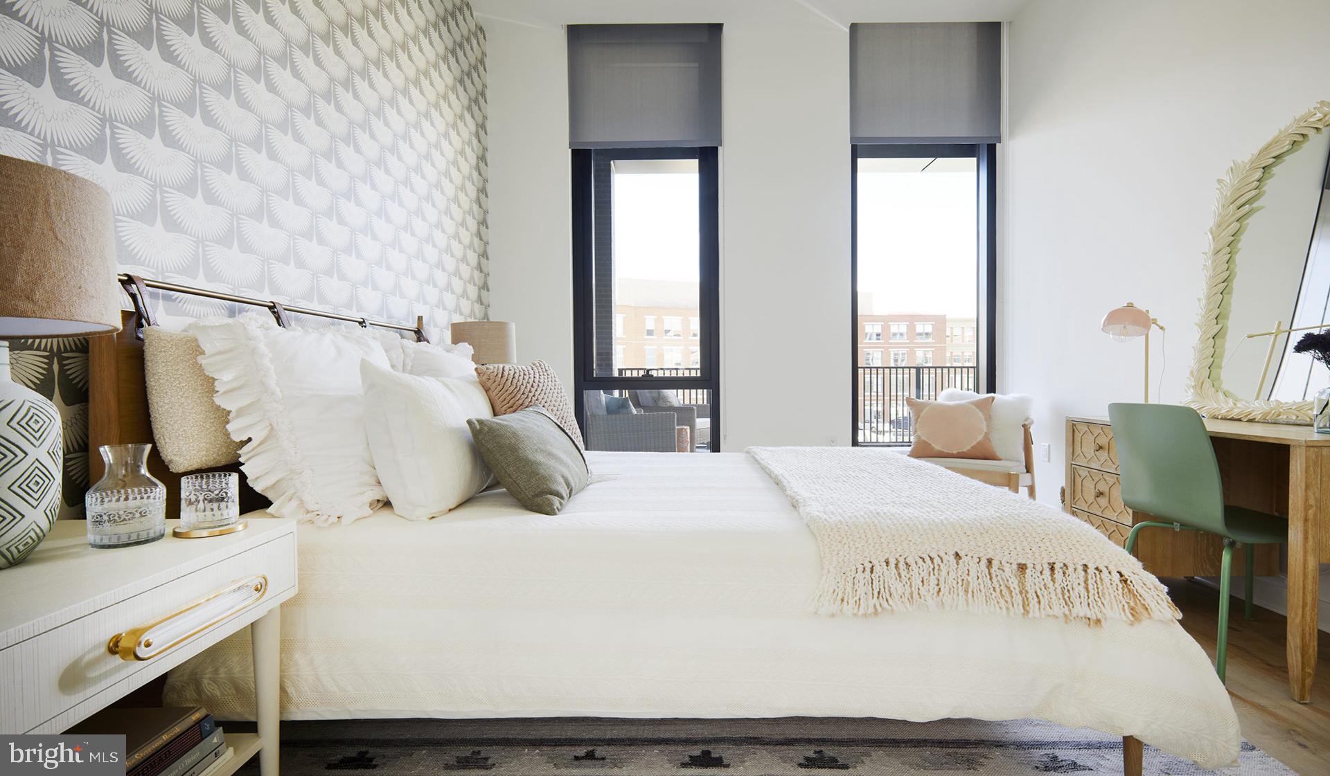 4710 Elm Street, Unit 2BE1407 Bethesda, MD 20814 - Photo 8 of 91 a bedroom with a bed and a window