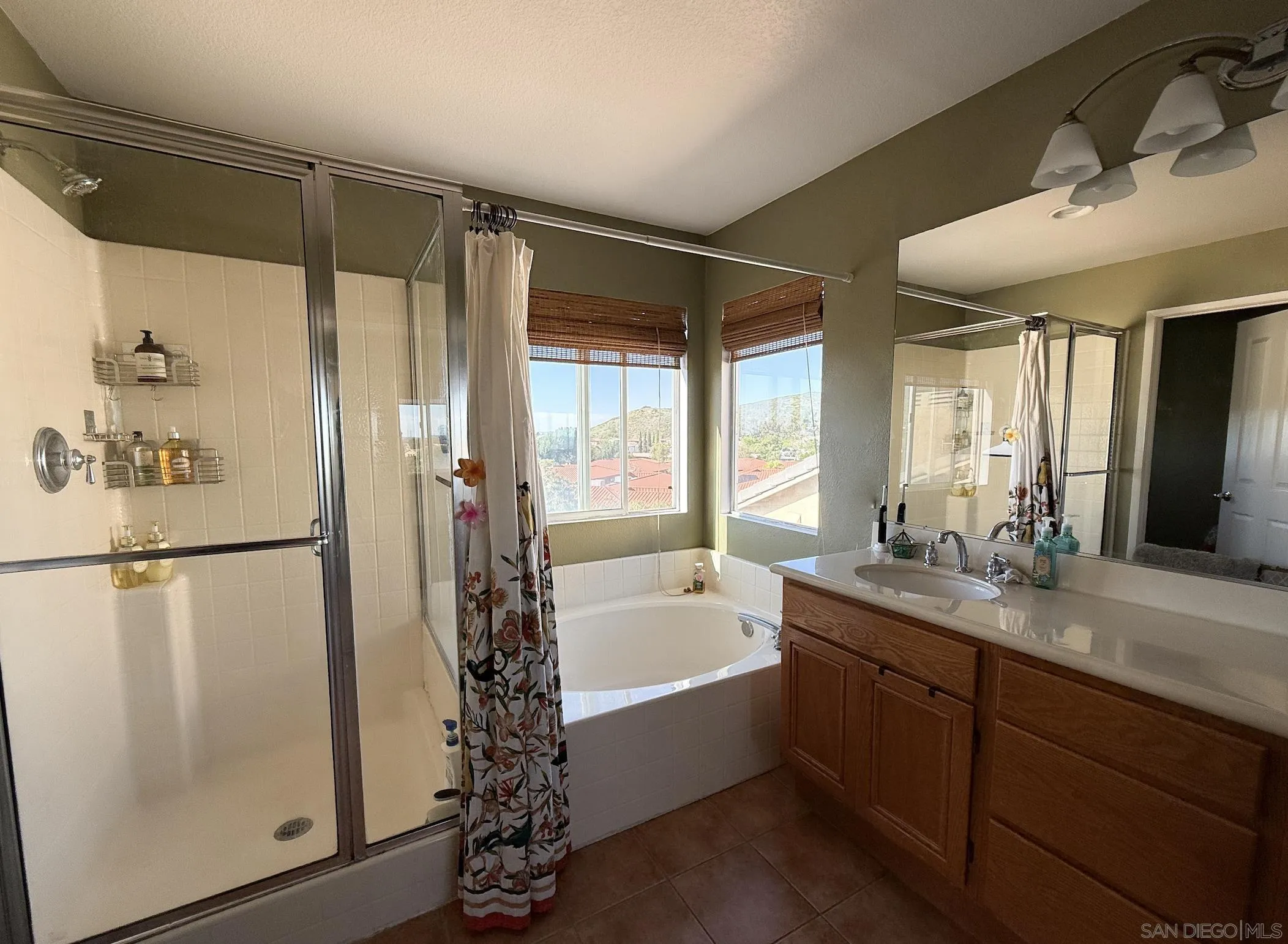 700 Rocking Horse Drive Chula Vista, CA 91914 - Photo 19 of 25 a bathroom with a shower and a bathtub