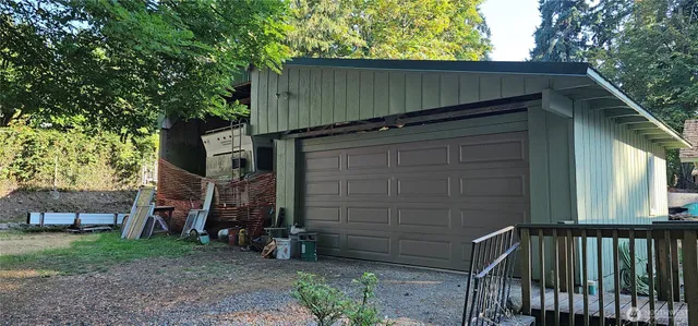 a view of water heater room