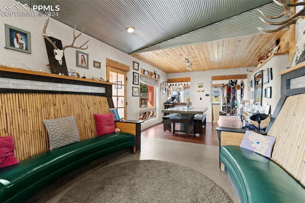 54309 County Rd LL56 Villa Grove, CO 81155 - Photo 20 of 43 a living room with furniture and a fireplace
