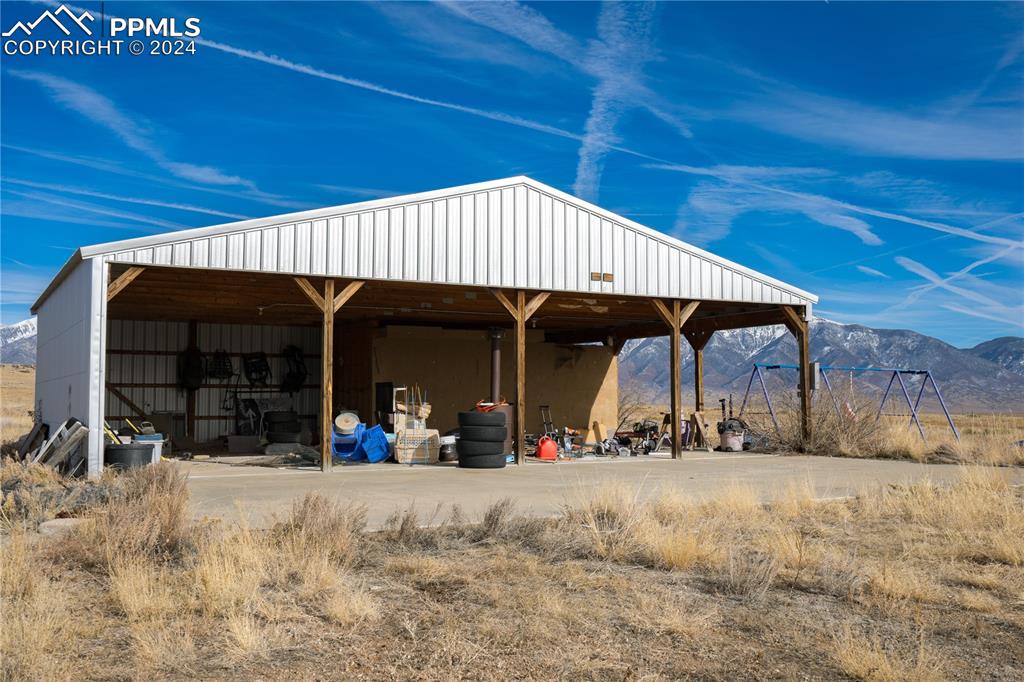 54309 County Rd LL56 Villa Grove, CO 81155 - Photo 38 of 43 a view of a car garage