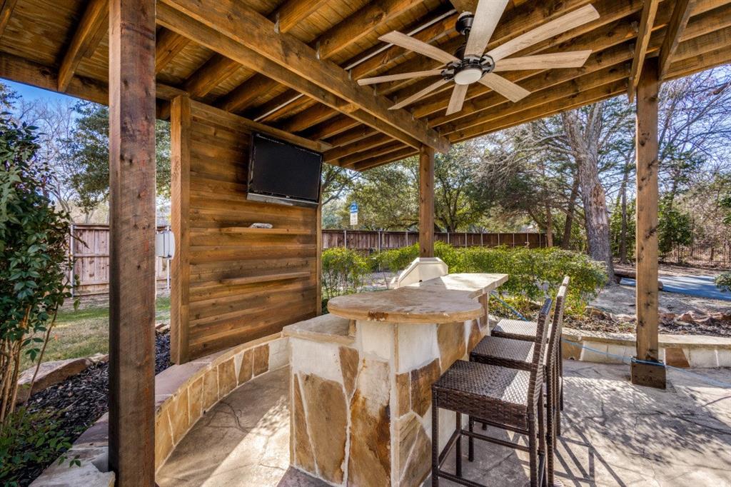 3512 Provine Road McKinney, TX 75072 - Photo 6 of 33 a view of balcony with table and chairs