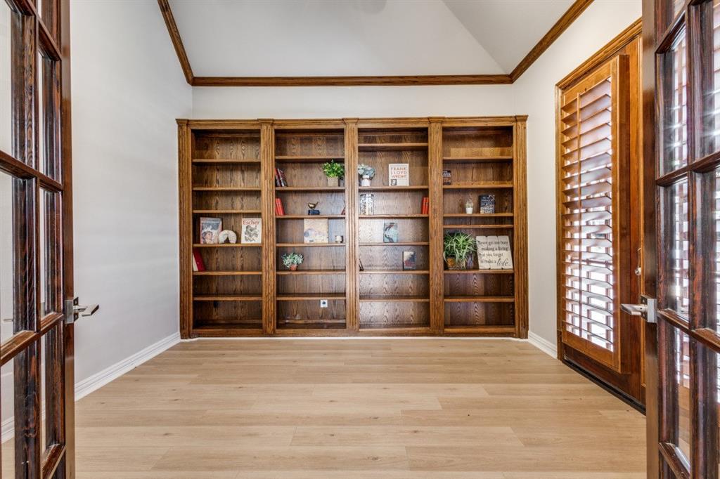 3512 Provine Road McKinney, TX 75072 - Photo 9 of 33 a view of an empty room with wooden floor and a window