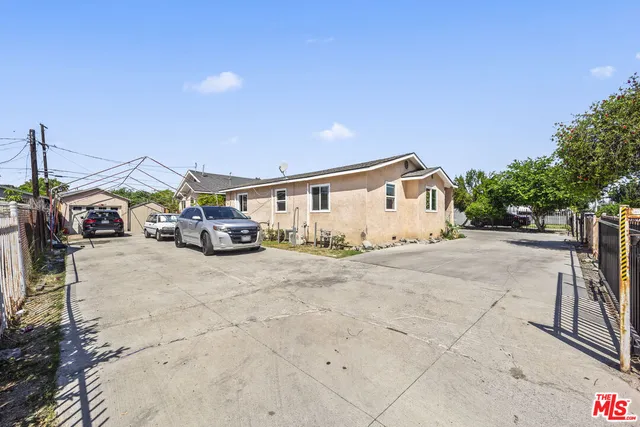 a car parked in front of house