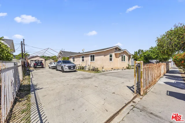 a car parked in front of house