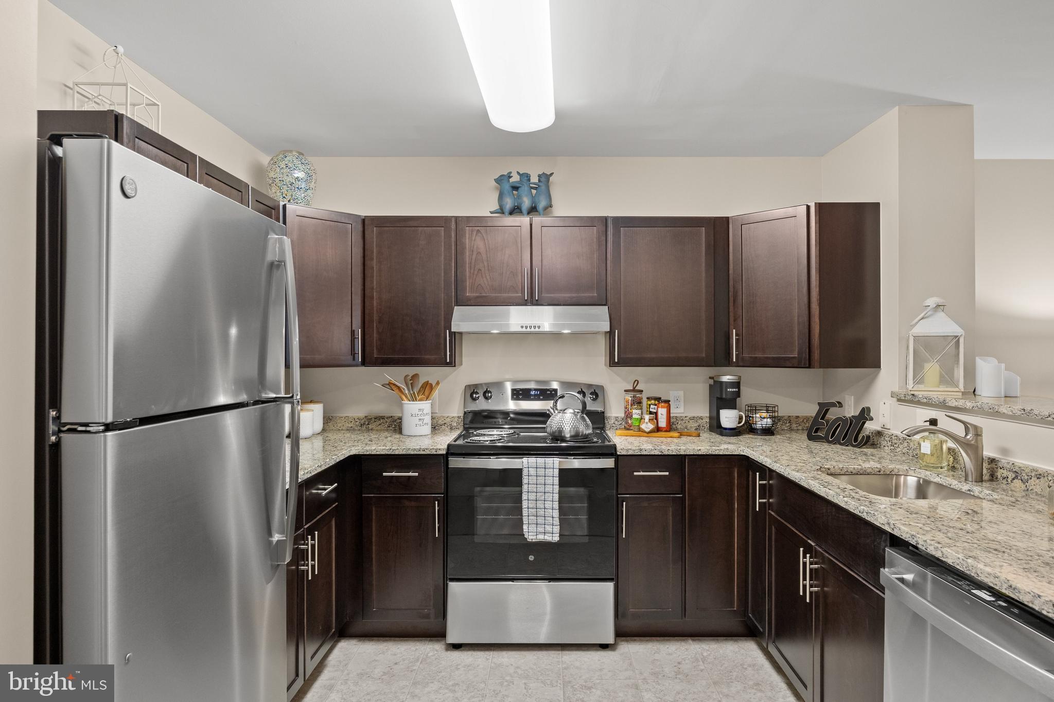 170 East Greentree Road, Unit 2232 Marlton, NJ 08053 - Photo 15 of 41 a kitchen with a stove sink and refrigerator