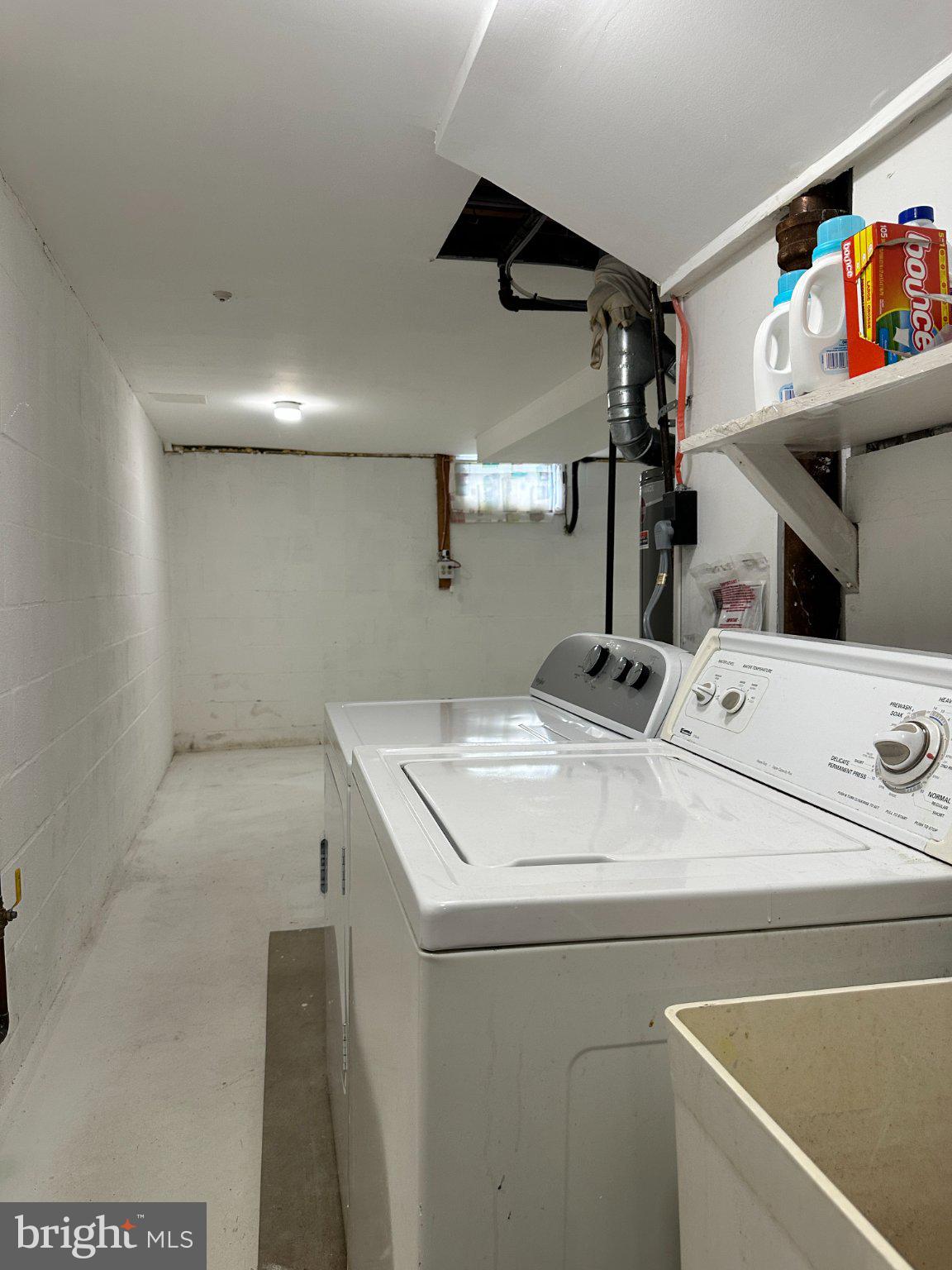 8336 Scotts Level Road Baltimore, MD 21208 - Photo 49 of 55 Bright and spacious laundry area.