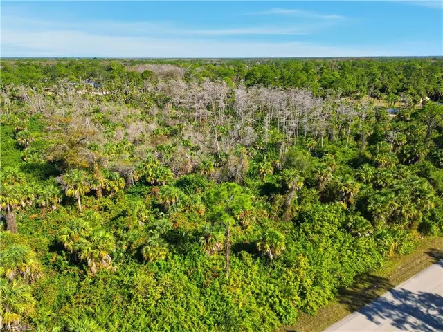 a view of a yard with an outdoor space