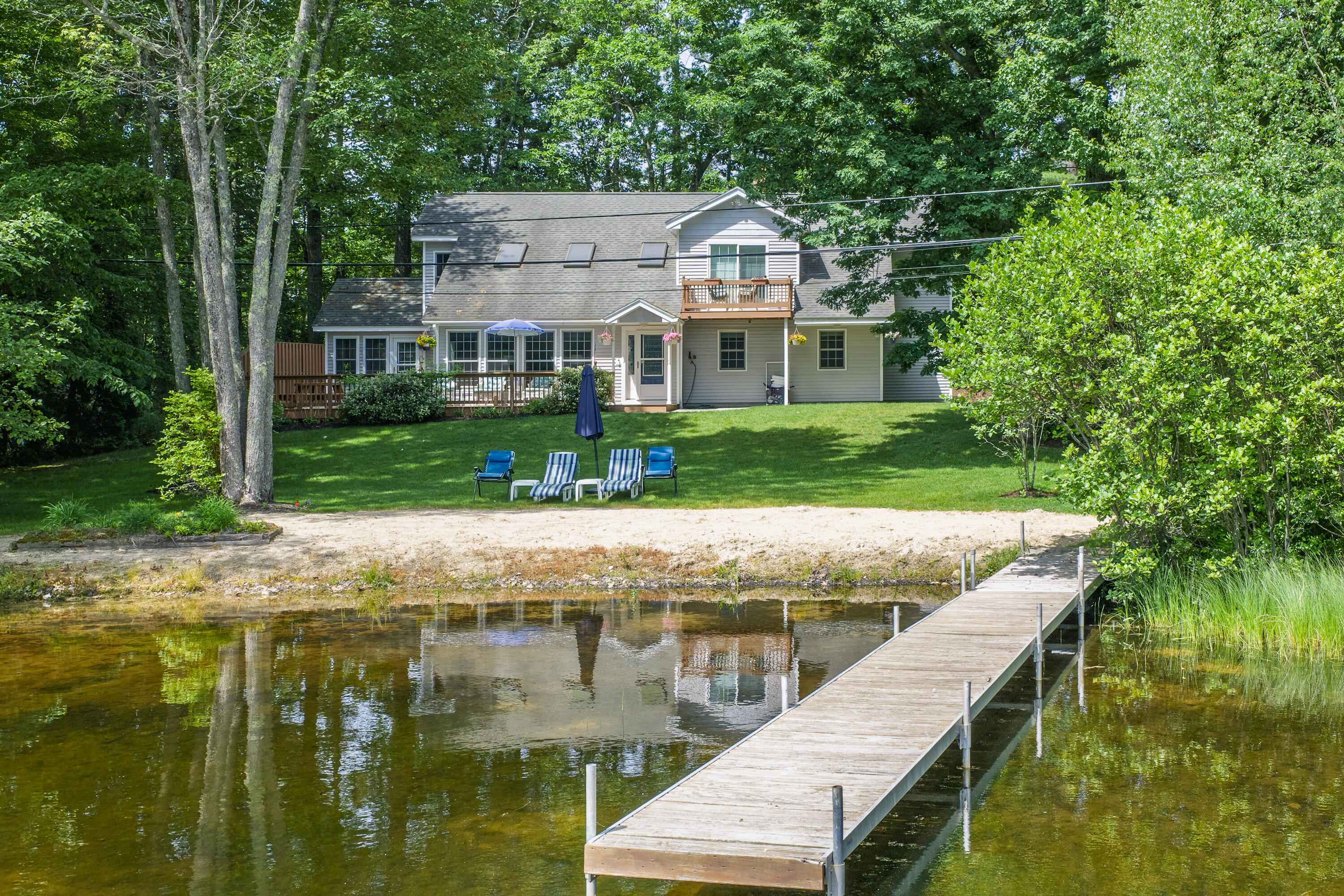 9 Pride Lane Windham, ME 04062 - Photo 1 of 65 Front view from Lake