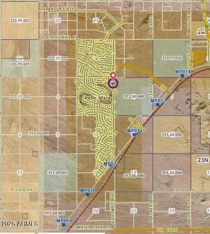 a close up of a street