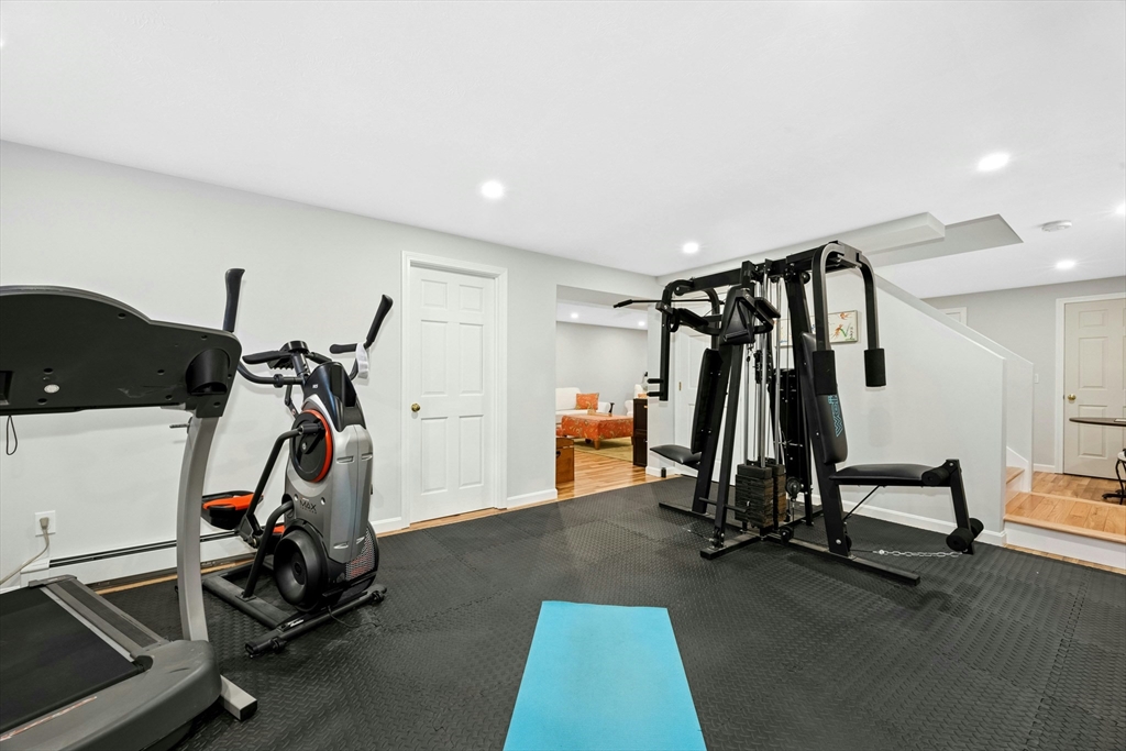 97 Willow Brook Road Holden, MA 01520 - Photo 33 of 42 a view of a room with gym equipment
