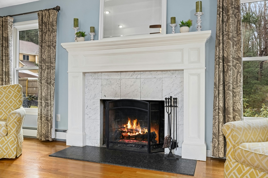 97 Willow Brook Road Holden, MA 01520 - Photo 5 of 42 a living room with furniture and a fireplace