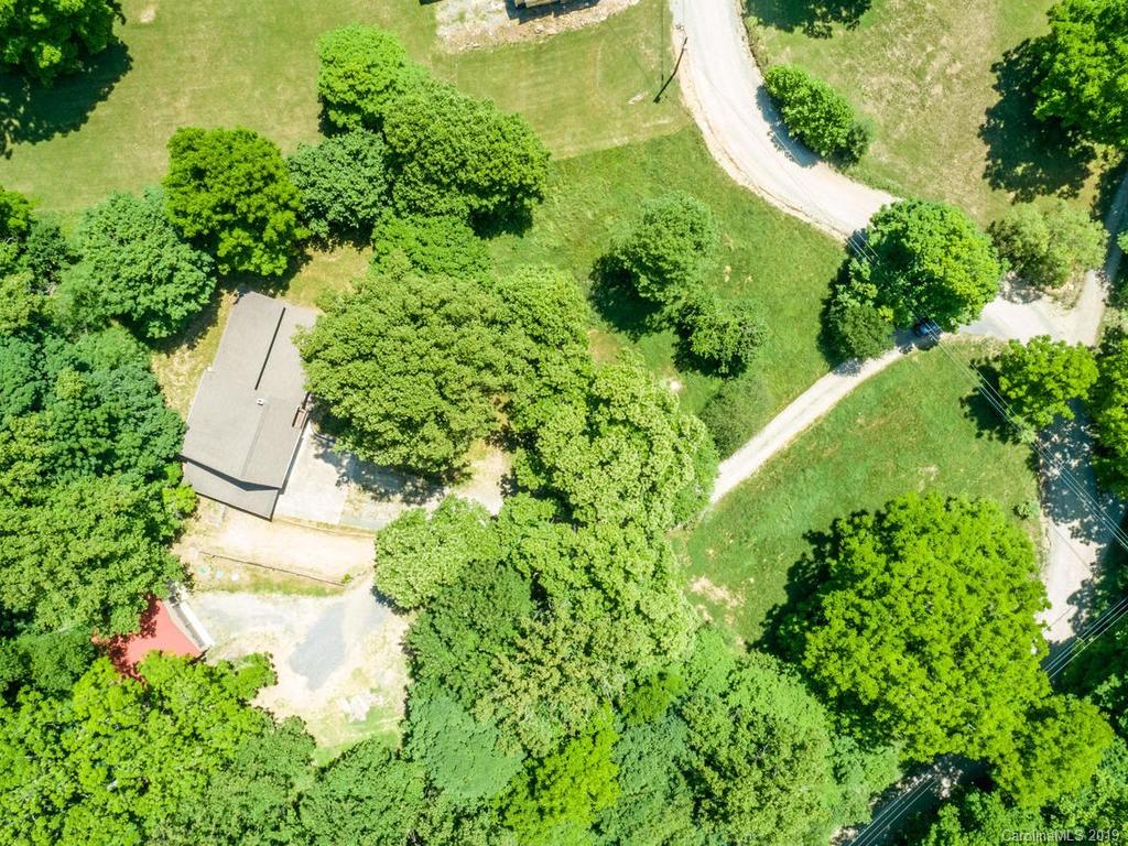 795 Springbrook Farm Road Waynesville, NC 28786 - Photo 42 of 45 an aerial view of a garden with plants