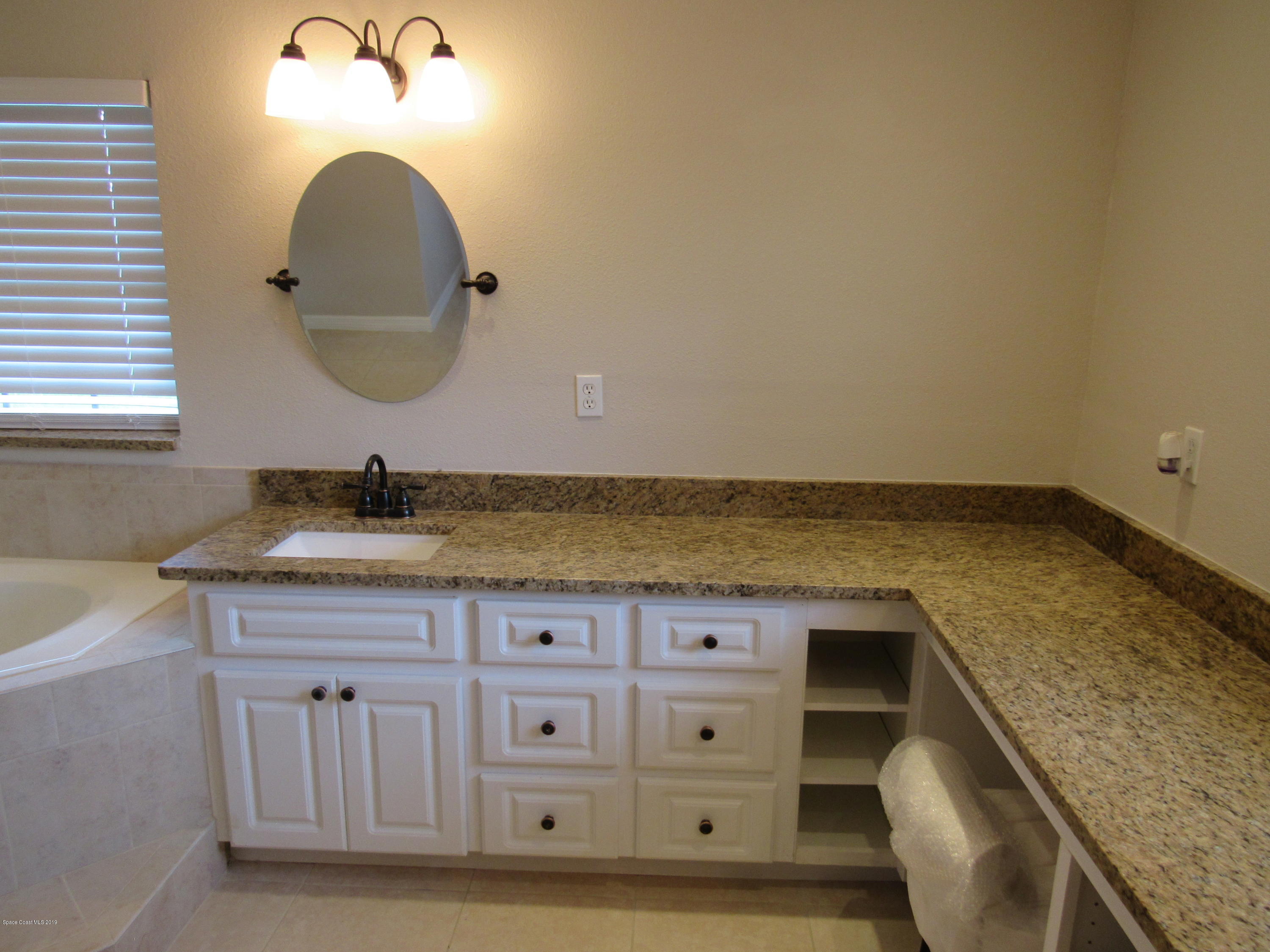 1399 Knecht Road Northeast Palm Bay, FL 32905 - Photo 15 of 35 Master Bath - View 5