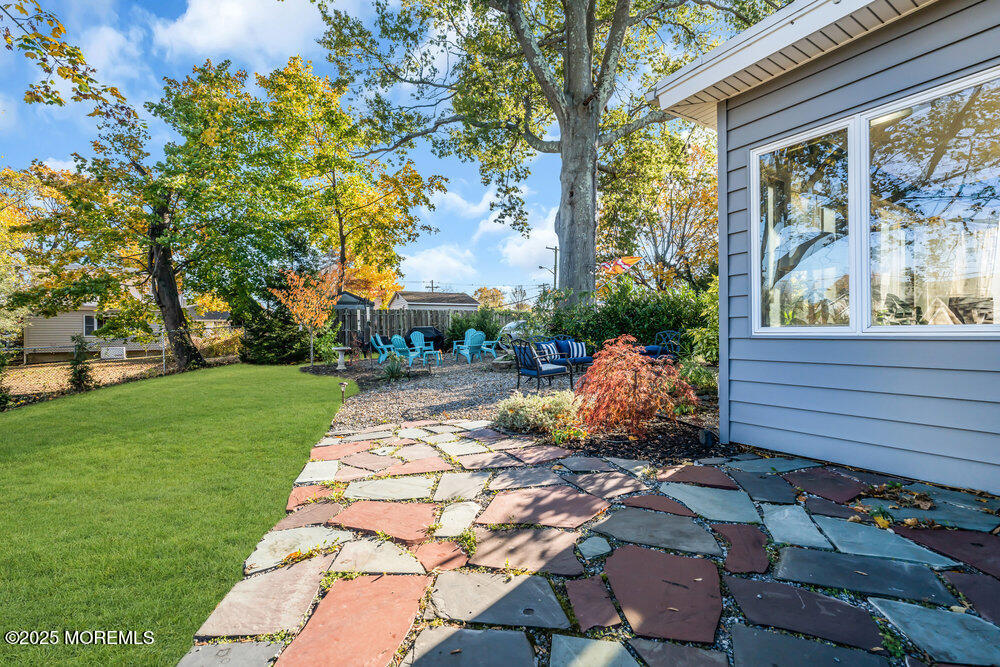 22 Statesir Place Red Bank, NJ 07701 - Photo 28 of 34 a view of a garden with sitting area