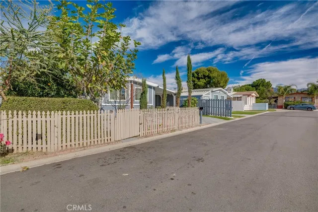 a view of a street with a street