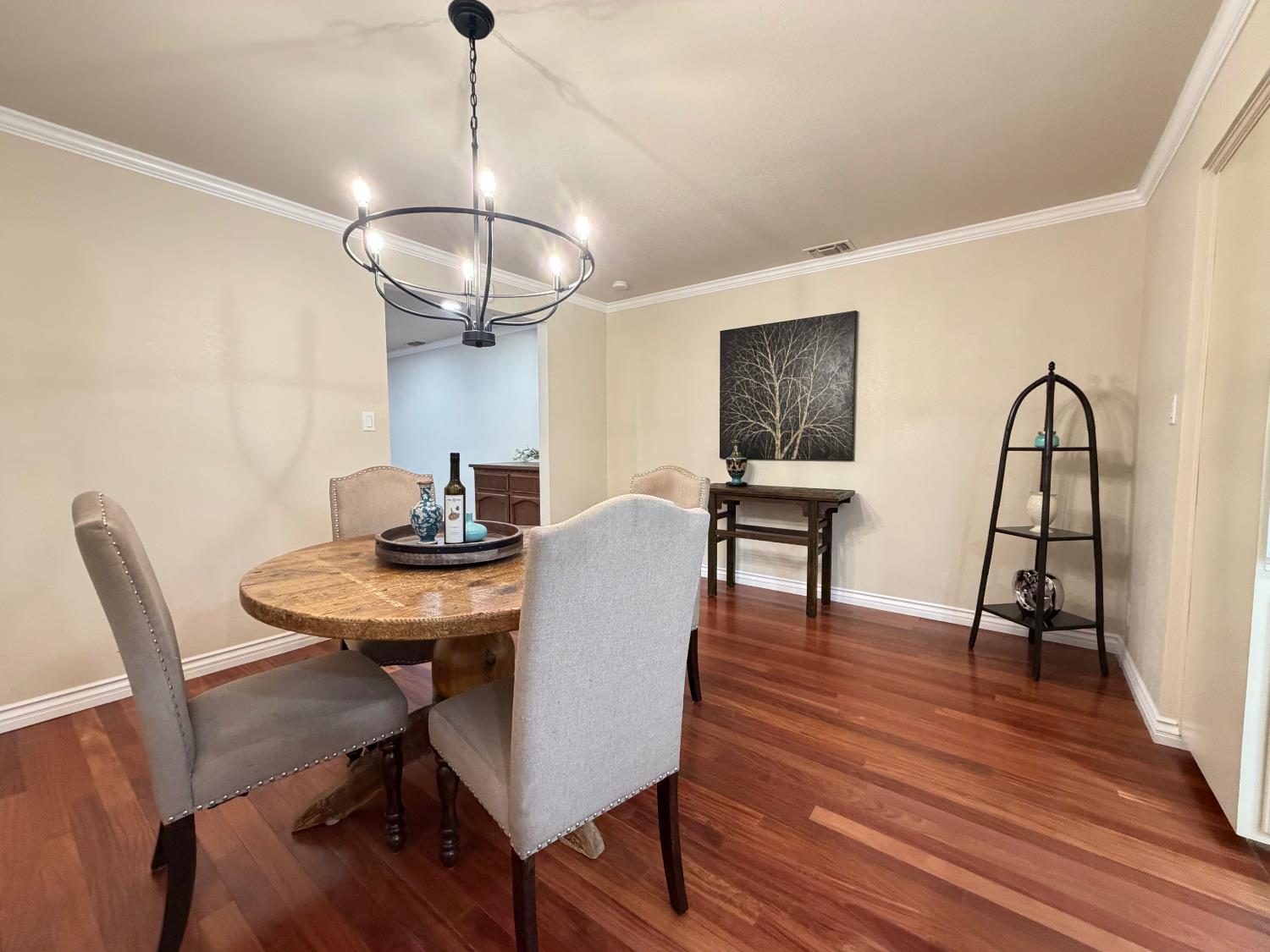 5706 Jeff Way Carmichael, CA 95608 - Photo 13 of 48 Formal Dining room off the open Kitchen area featuring new paint throughout and new lighting.