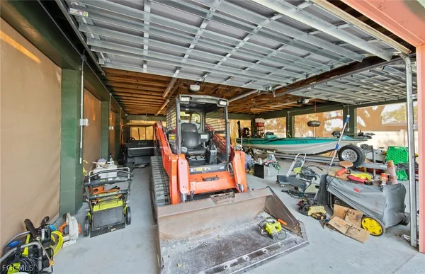 a view of a storage room with a lot of stuff