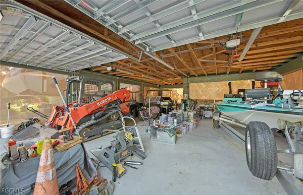 a view of a back yard with a patio