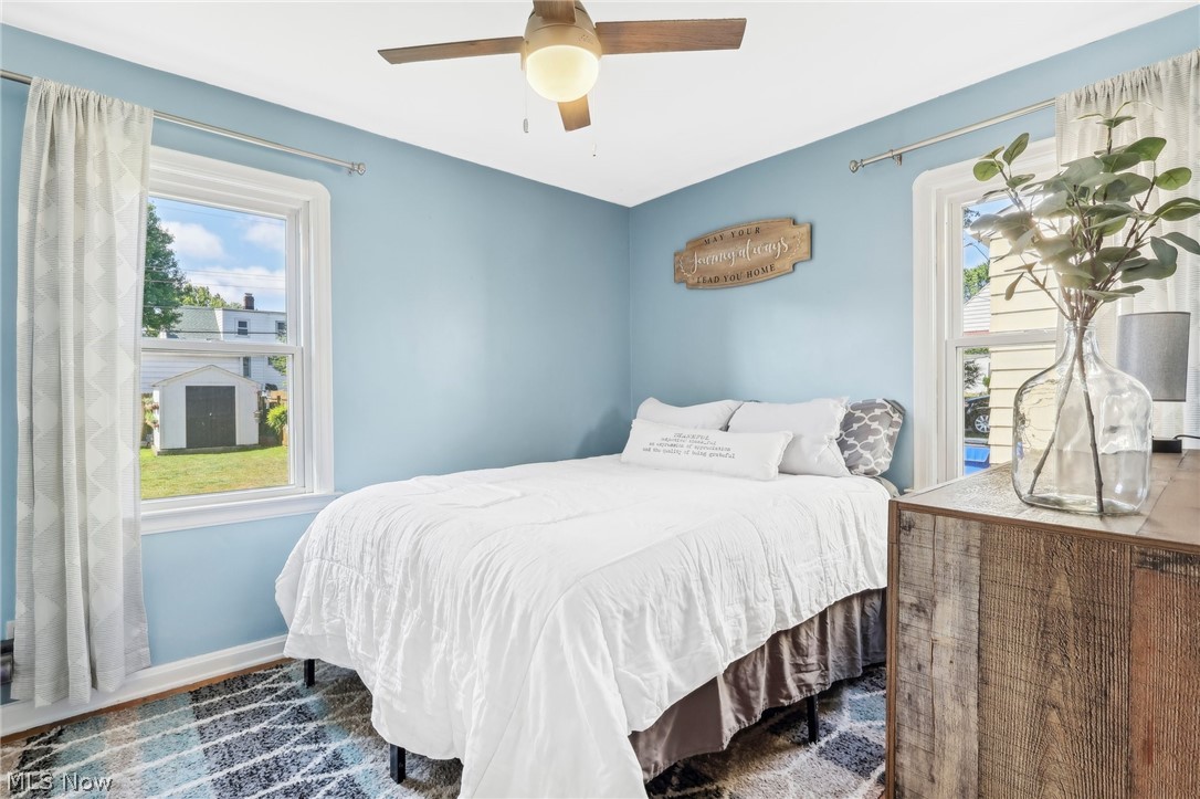 2709 Ralph Avenue Cleveland, OH 44109 - Photo 21 of 40 Bedroom featuring ceiling fan