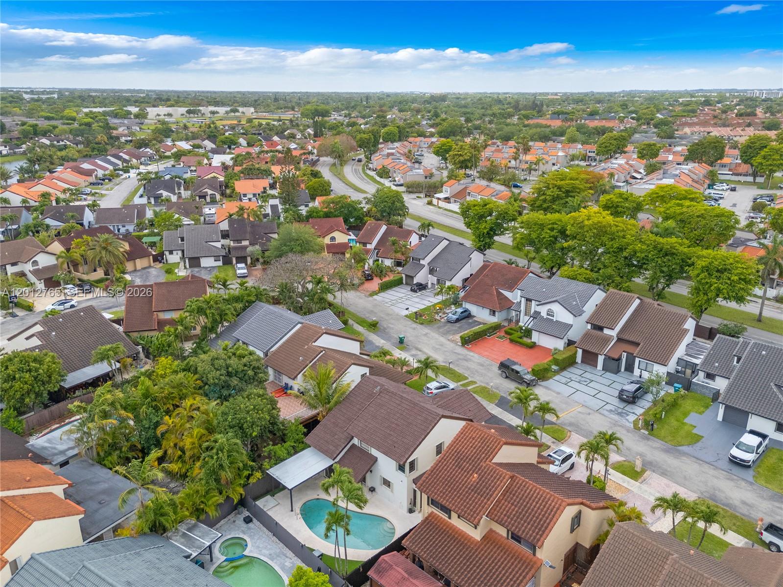 6327 Southwest 127th Place Miami, FL 33183 - Photo 41 of 48 an aerial view of residential building with outdoor space