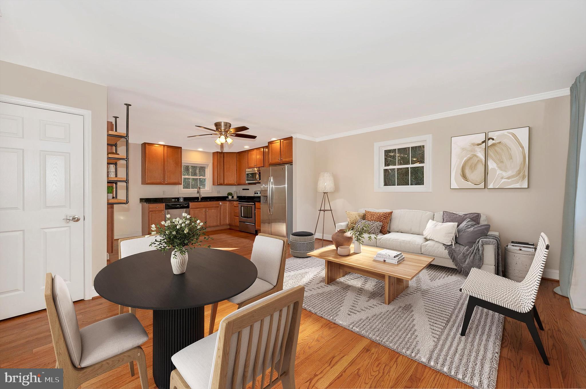 7202 Drought Spring Drive Frederick, MD 21702 - Photo 4 of 33 Virtually staged living room