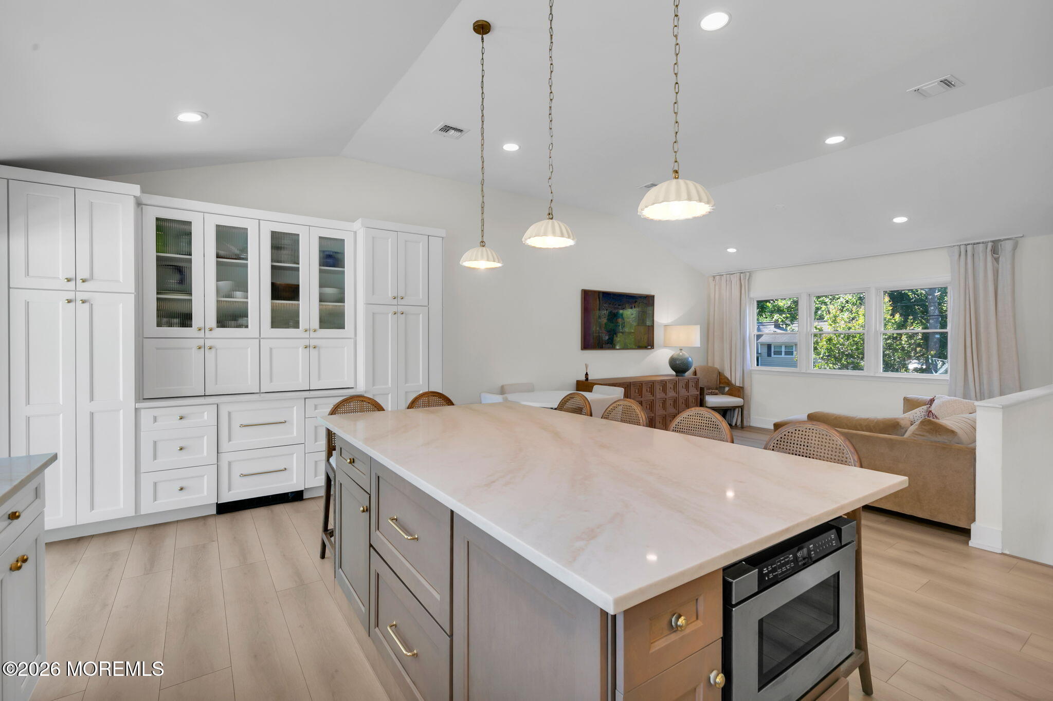 53 Field Avenue Red Bank, NJ 07701 - Photo 5 of 39 a kitchen with stainless steel appliances granite countertop a sink a stove and a wooden floors