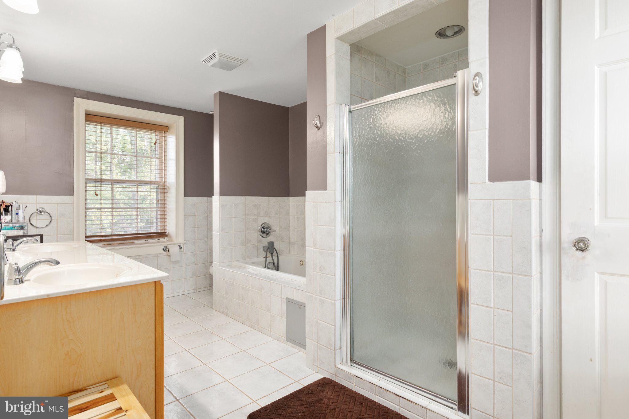 7252 Middle Road Middletown, VA 22645 - Photo 23 of 49 Primary bath with tub and separate shower