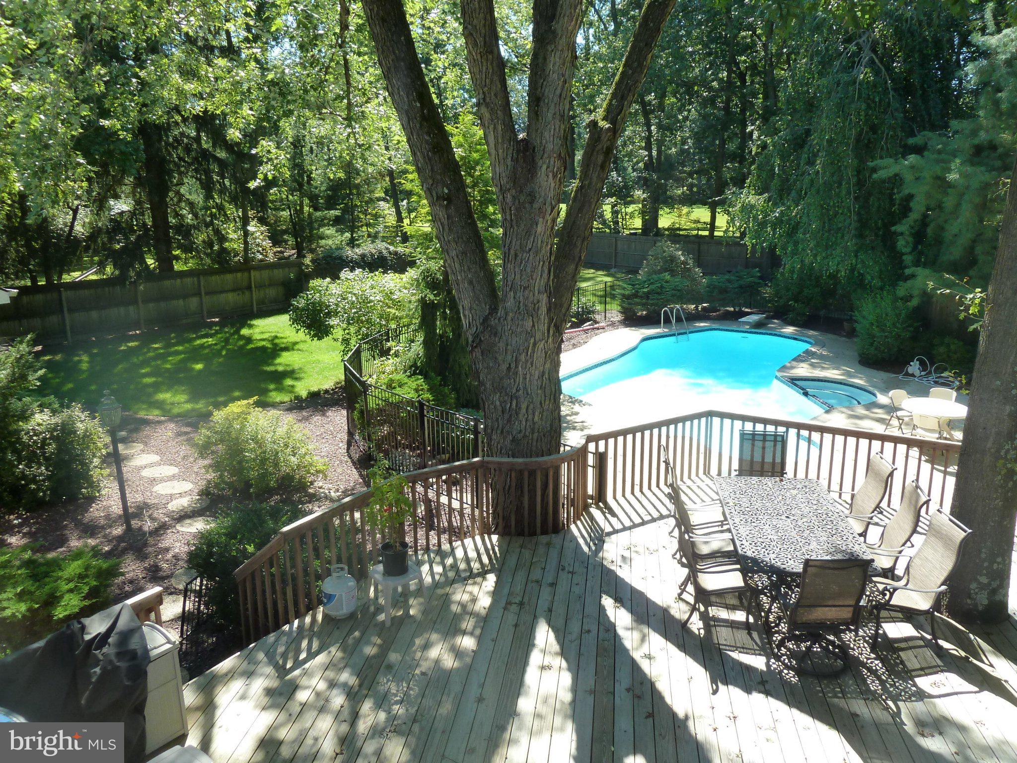 4 Hawk Drive Princeton Junction, NJ 08550 - Photo 45 of 45 a view of balcony with wooden floor and outdoor seating