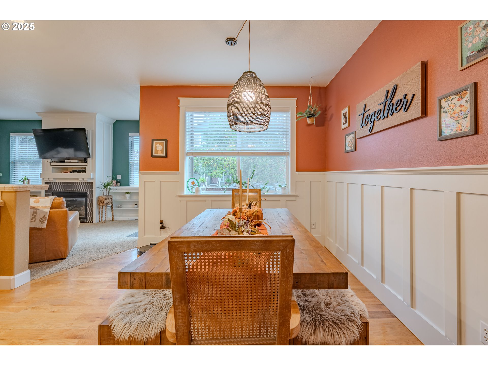 3505 Southeast 197th Avenue Camas, WA 98607 - Photo 8 of 30 a living room with furniture and a flat screen tv