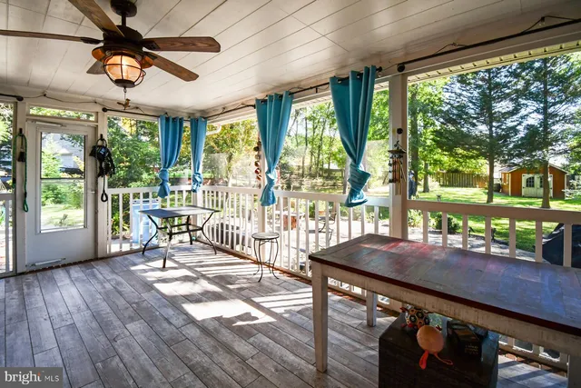 a very nice looking room with a large window